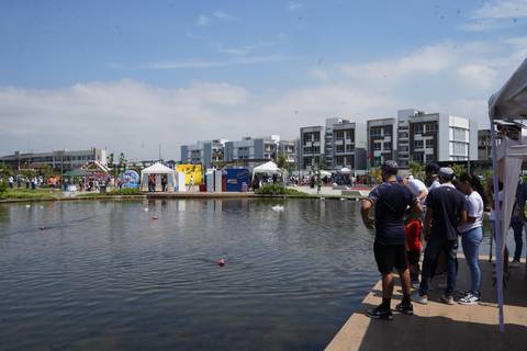 ‘Era necesario tener un espacio cerca y al aire libre en Samborondón’: parque Bicentenario se inauguró este domingo