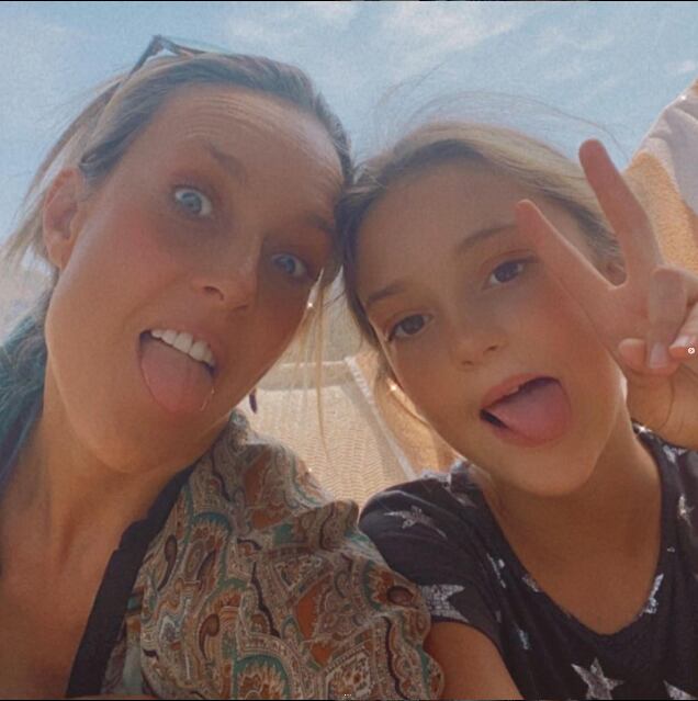 Fey y su hija Isabella. (tomado de Instagram)