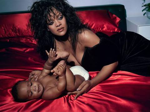 Así es el hijo de 9 meses de Rihanna: la cantante compartió su mejor secreto, el rostro de su primer hijo, pero sin revelar aún el nombre de su primogénito