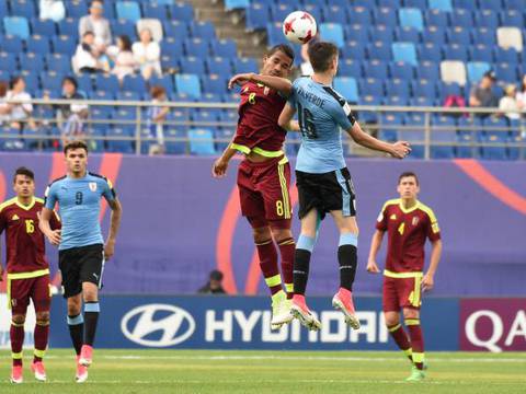 Venezuela y Uruguay, multados por riña de jugadores en Mundial sub 20