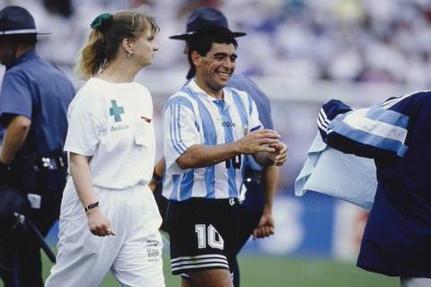 Así luce Sue Carpenter, 30 años después de llevar a Diego Armando Maradona a la prueba antidopaje
