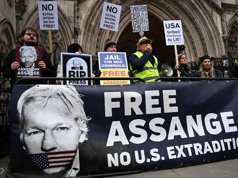 Reporteros Sin Fronteras pide al Reino Unido que no extradite a Julian Assange