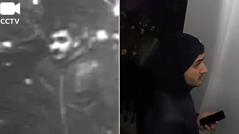 MET POLICE Las imágenes capturadas por las cámaras de seguridad de la casa mostraron a un hombre de apariencia similar al que se ve en los documentos de Jovanovic.