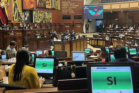 Asamblea Nacional aprueba resolución que rechaza y condena las declaraciones de Daniel Noboa emitidas en contra de presidentes de Latinoamérica