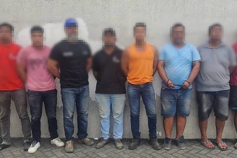 Detienen a alias ‘el Loco’, supuesto cabecilla de Los Pechiches, y 9 personas más en Daule