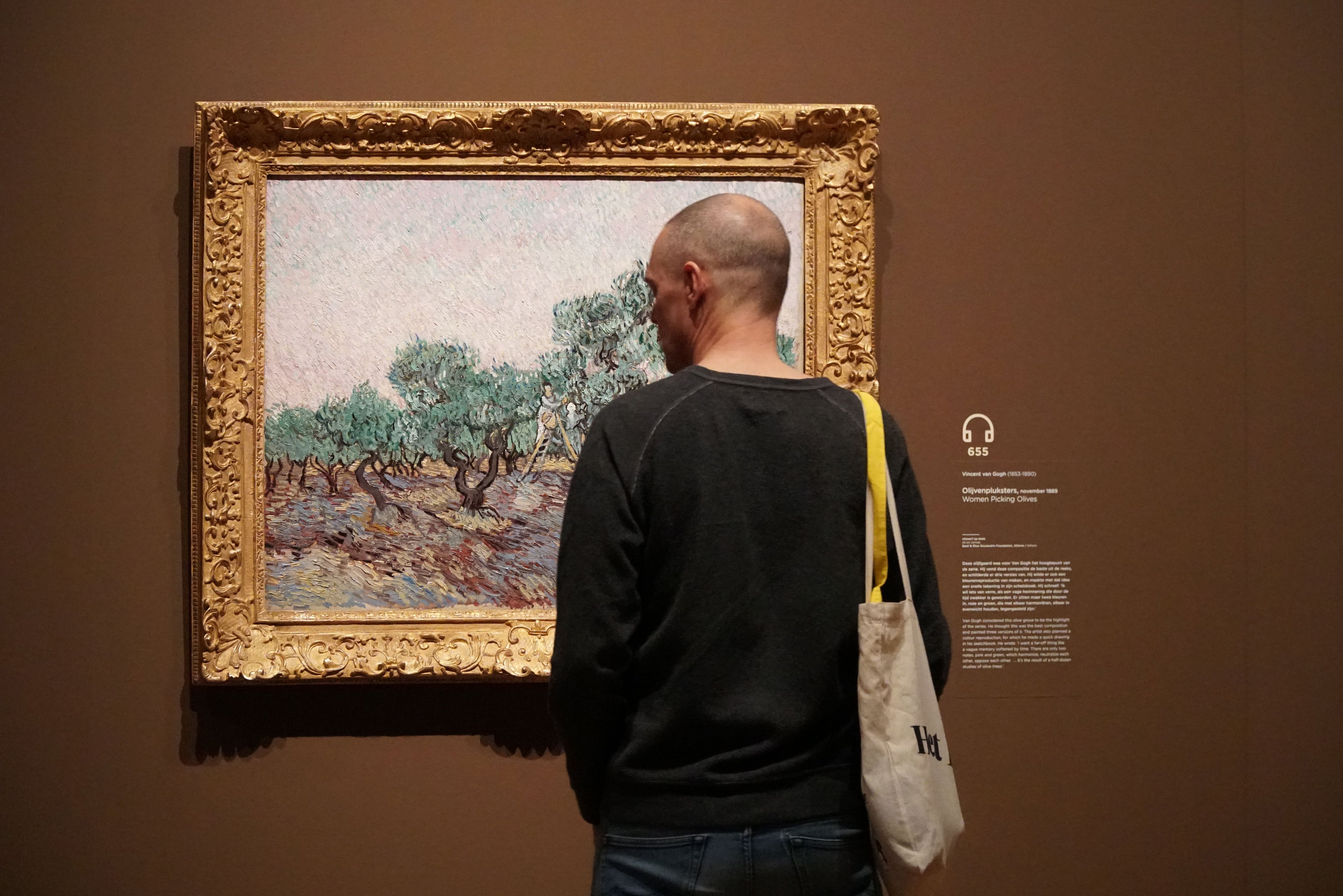 Van Gogh encontró en los olivares un consuelo para batallar contra la depresión y la psicosis