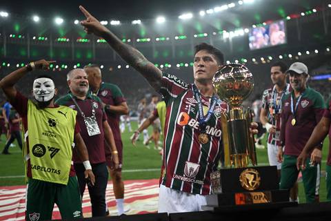 Germán Cano dedica el título de la Recopa a jugadores de Fluminense que cayeron en dos finales con Liga de Quito