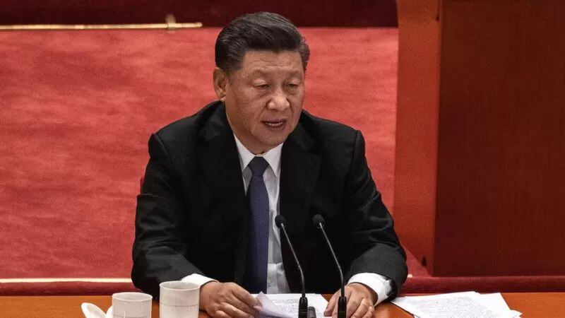 El presidente de China, Xi Jinping, advirtió recientemente en contra de "acostarse". GETTY IMAGES