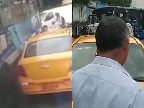 Metrovía dispone desvinculación de chofer de articulado que se desvió de recorrido por perseguir a taxista que lo había impactado 