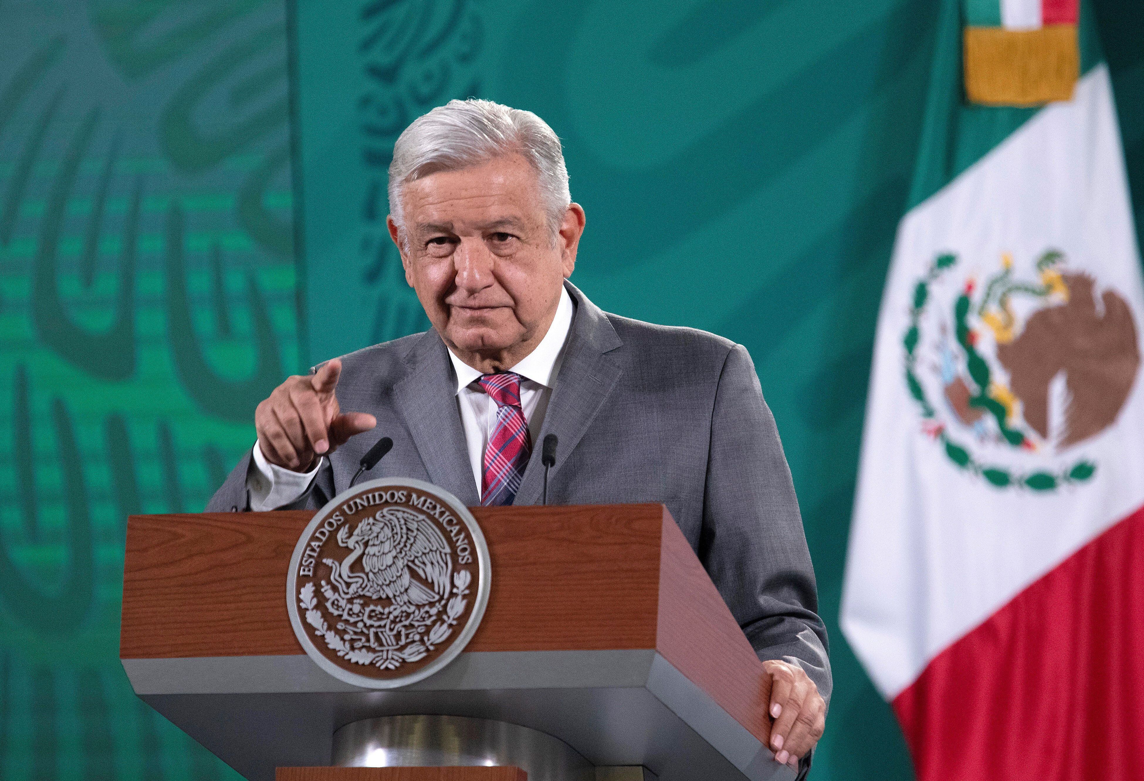 El presidente de México, Andrés Manuel López Obrador. Foto: EFE