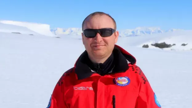 El meteorólogo Alexander Aftenuk: "Regresaré a Ucrania desde la Antártida para defender nuestro país".