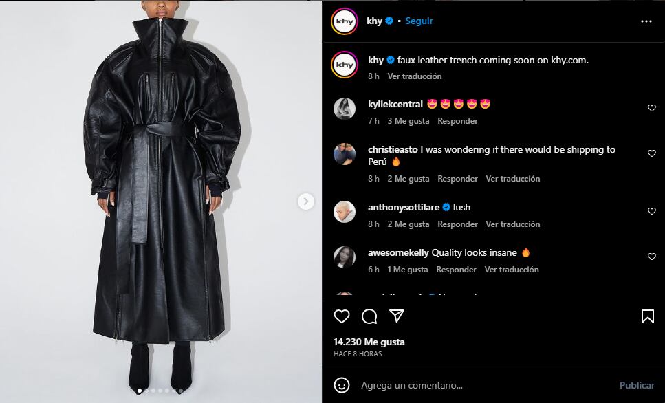 Kylie Jenner y su nueva línea de ropa, Khy
