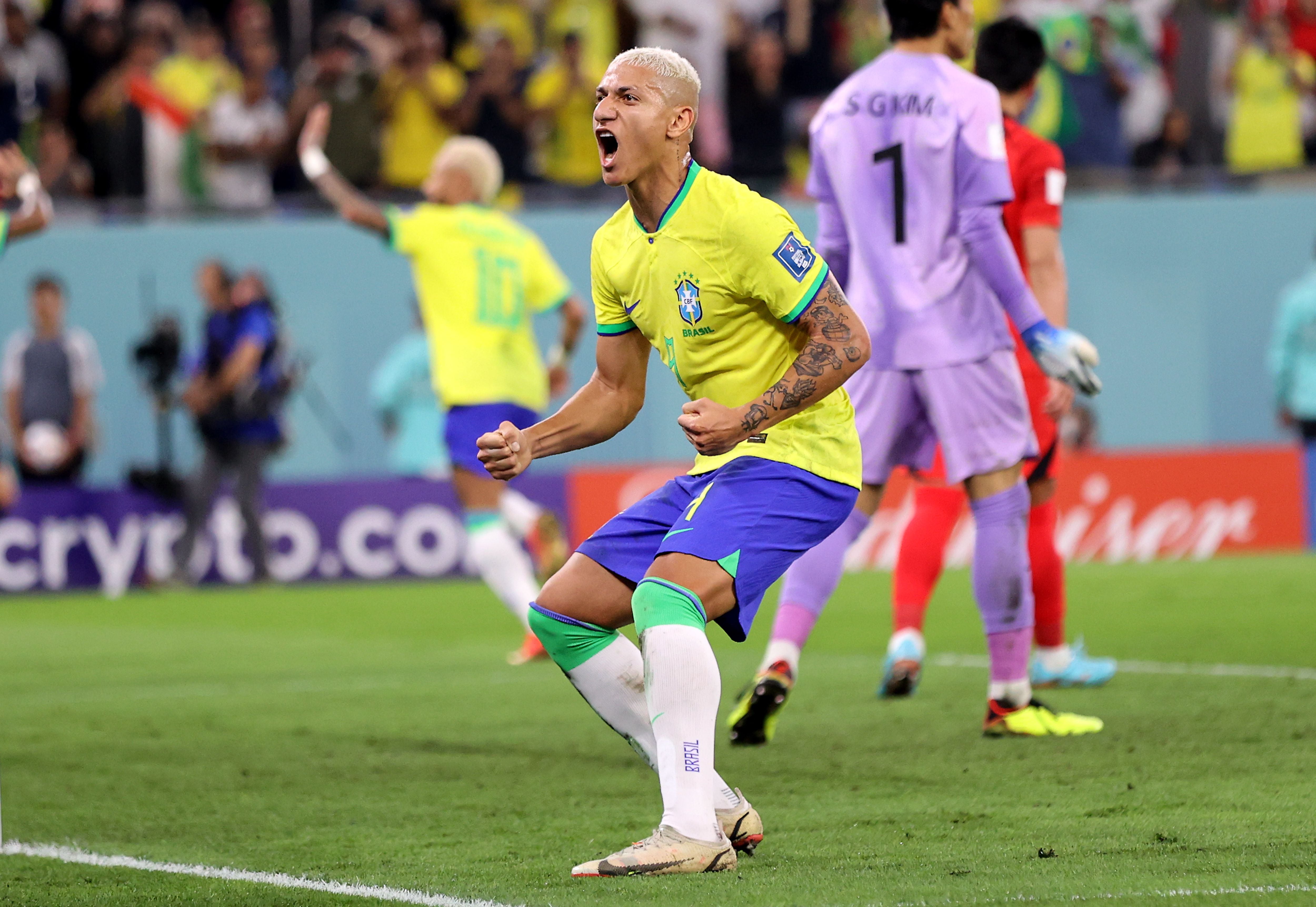 Richarlison: ‘El anhelo es ser campeones con Brasil’