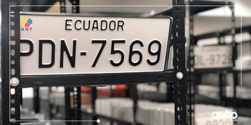 Quito Amt Reinició Entrega De Las Placas Metálicas Para Vehículos Ecuador Noticias El 3589