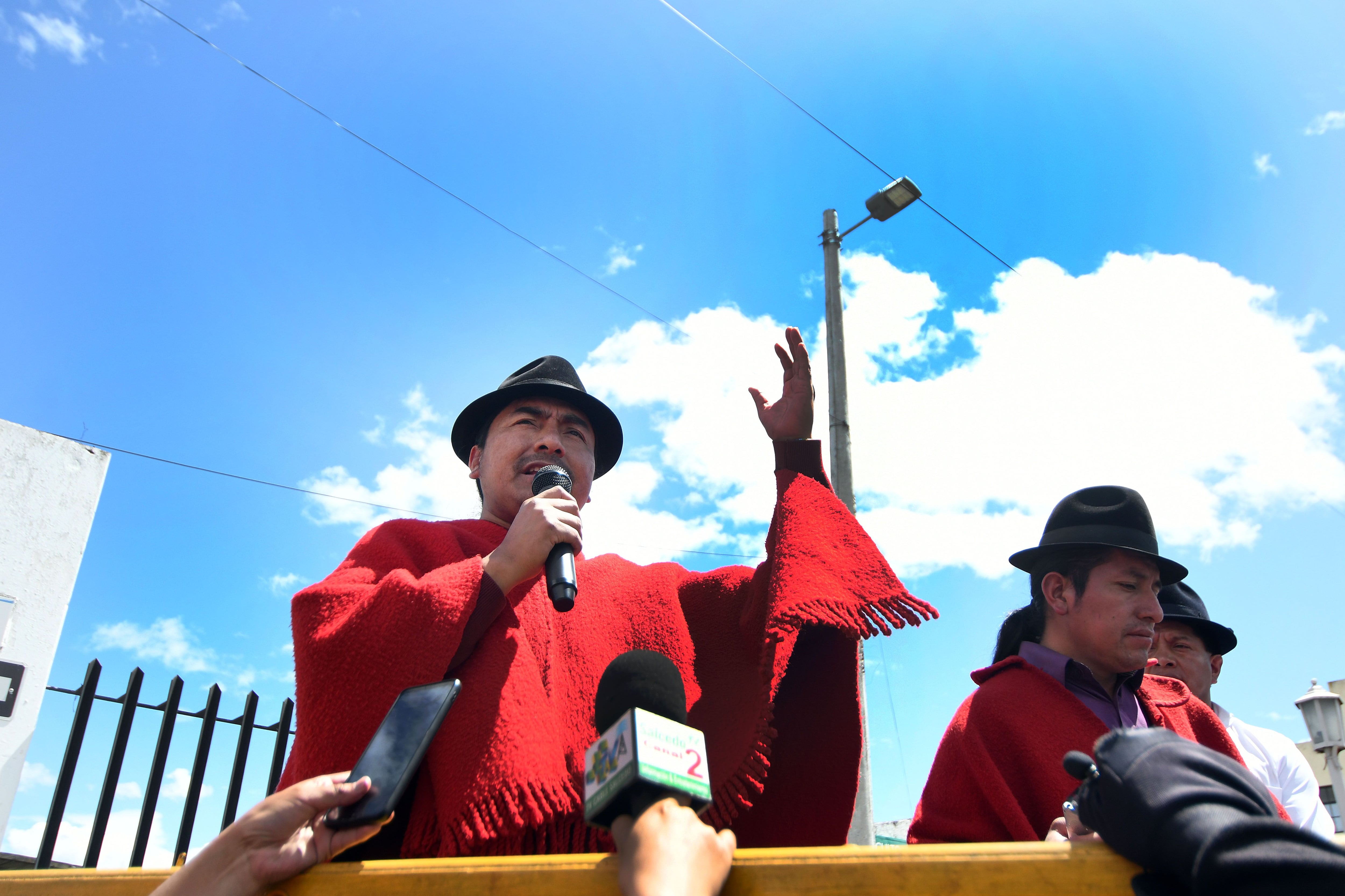 Paro nacional: la historia de la detención del líder de la Conaie, Leonidas Iza, contada por el propio Leonidas Iza