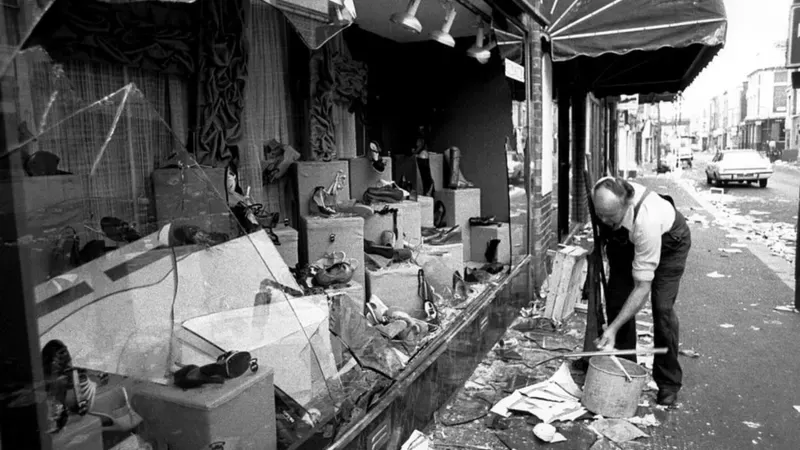 En la década de los 70 Reino Unido vivió varios episodios de violencia callejera producto de la crisis económica que atravesó. Getty Images