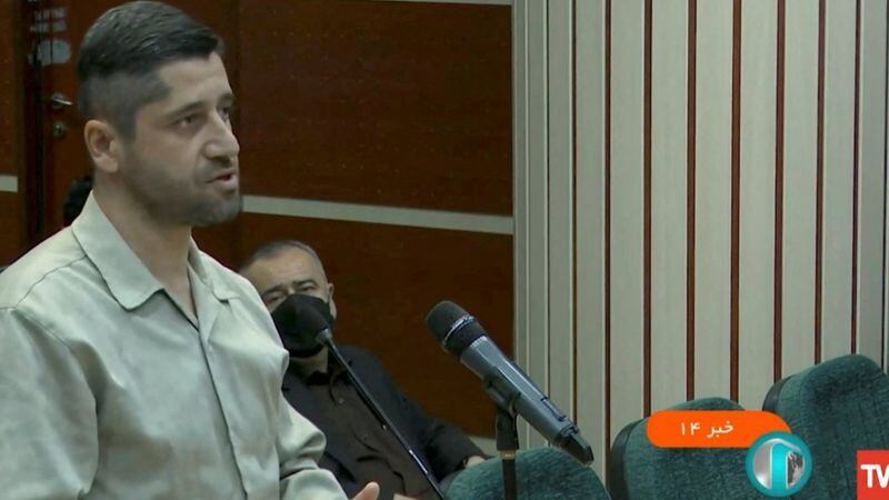 También pudo verse a Seyed Mohammad Hosseini en un video muy editado que compartieron las autoridades iraníes. WANA/REUTERS