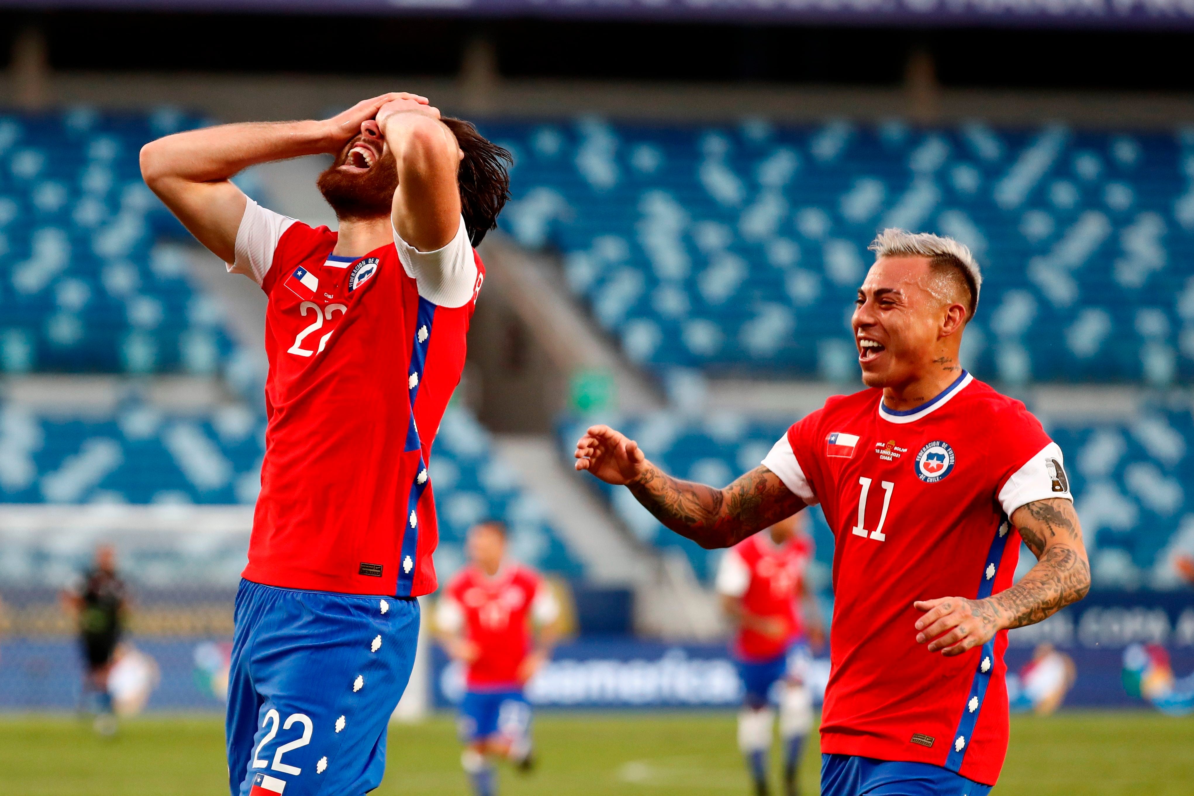 Chile consigue su primera victoria en la Copa América