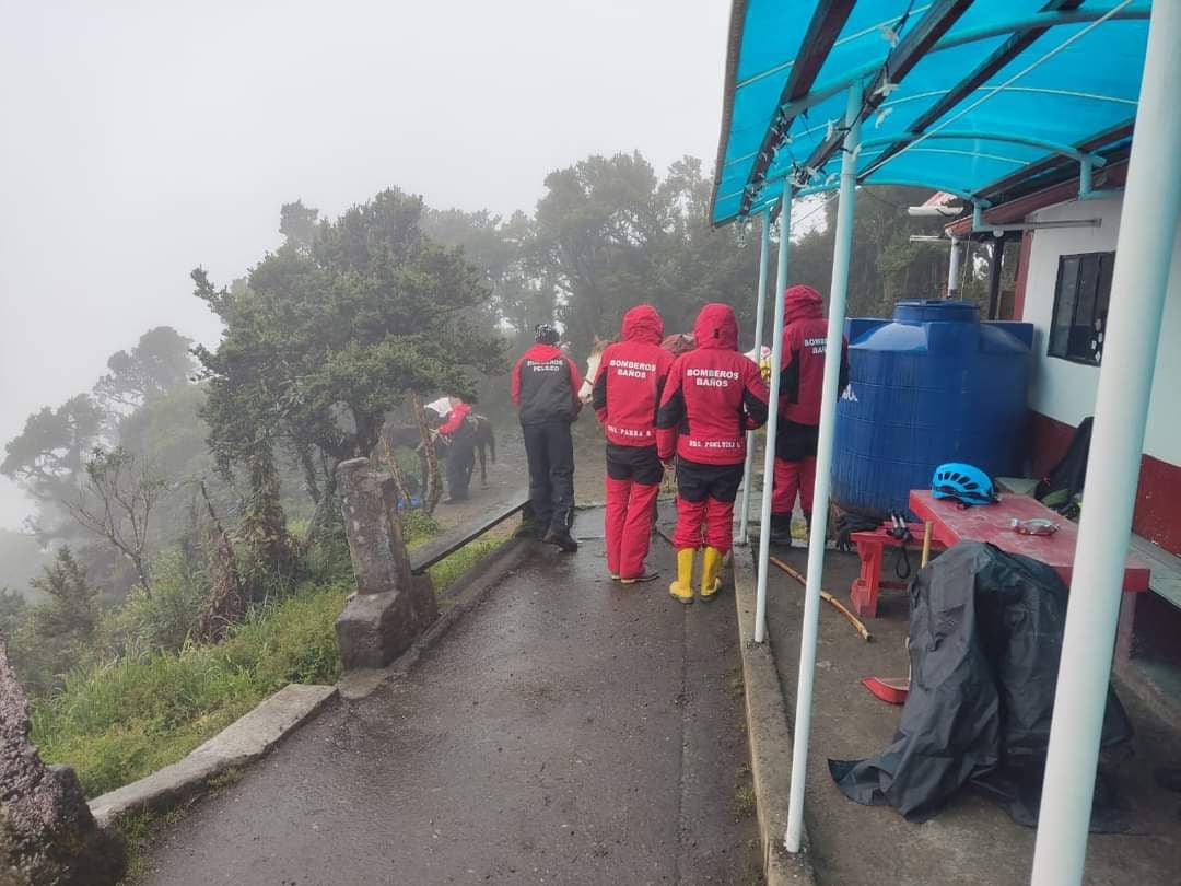 Turista permaneció más de 24 horas extraviada en el Tungurahua   