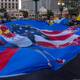 ‘¡Fuera, Sánchez, fuera!’: uno de los cánticos de los ecuatorianos en el banderazo de Las Vegas