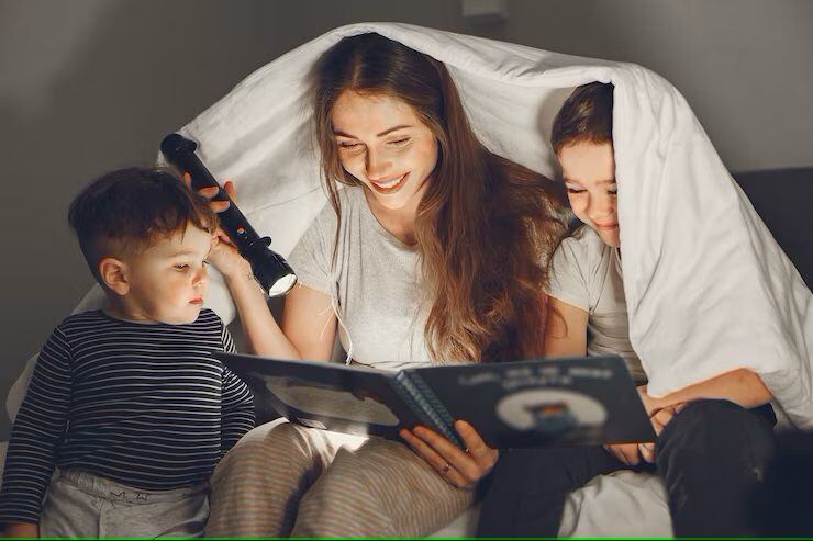 Su hija o hijo debe sentirse en un espacio seguro cuando está compartiendo con sus padres un momento de lectura.