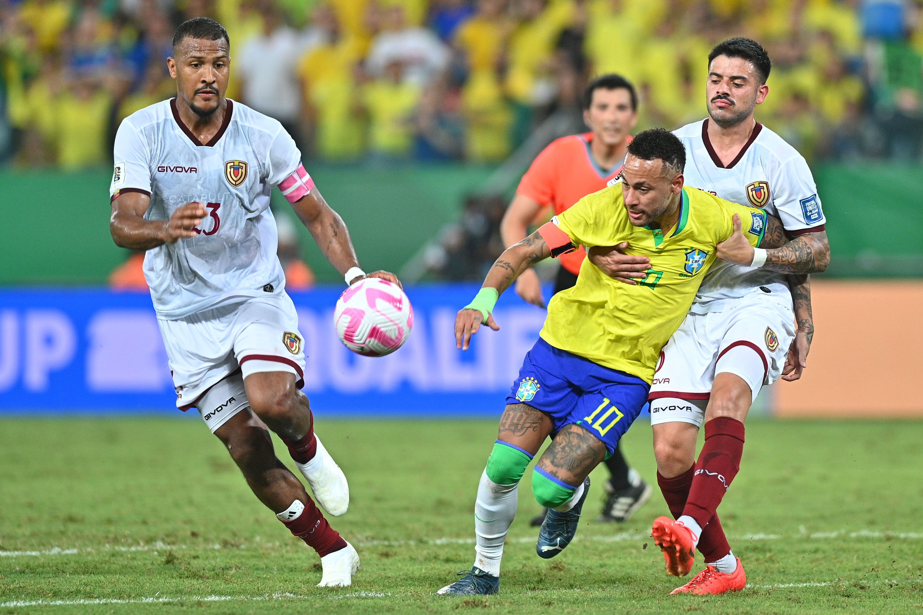 Venezuela le empató a Brasil como visitante con un golazo en el