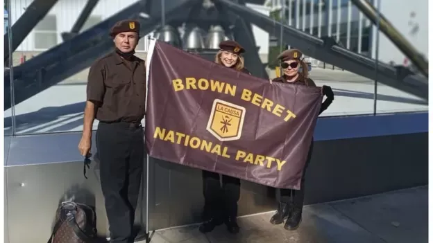 David Sánchez encabeza en la actualidad el Brown Beret National Party.