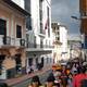 El cierre de la plaza Grande, sede del Gobierno, cambia la dinámica del centro de Quito