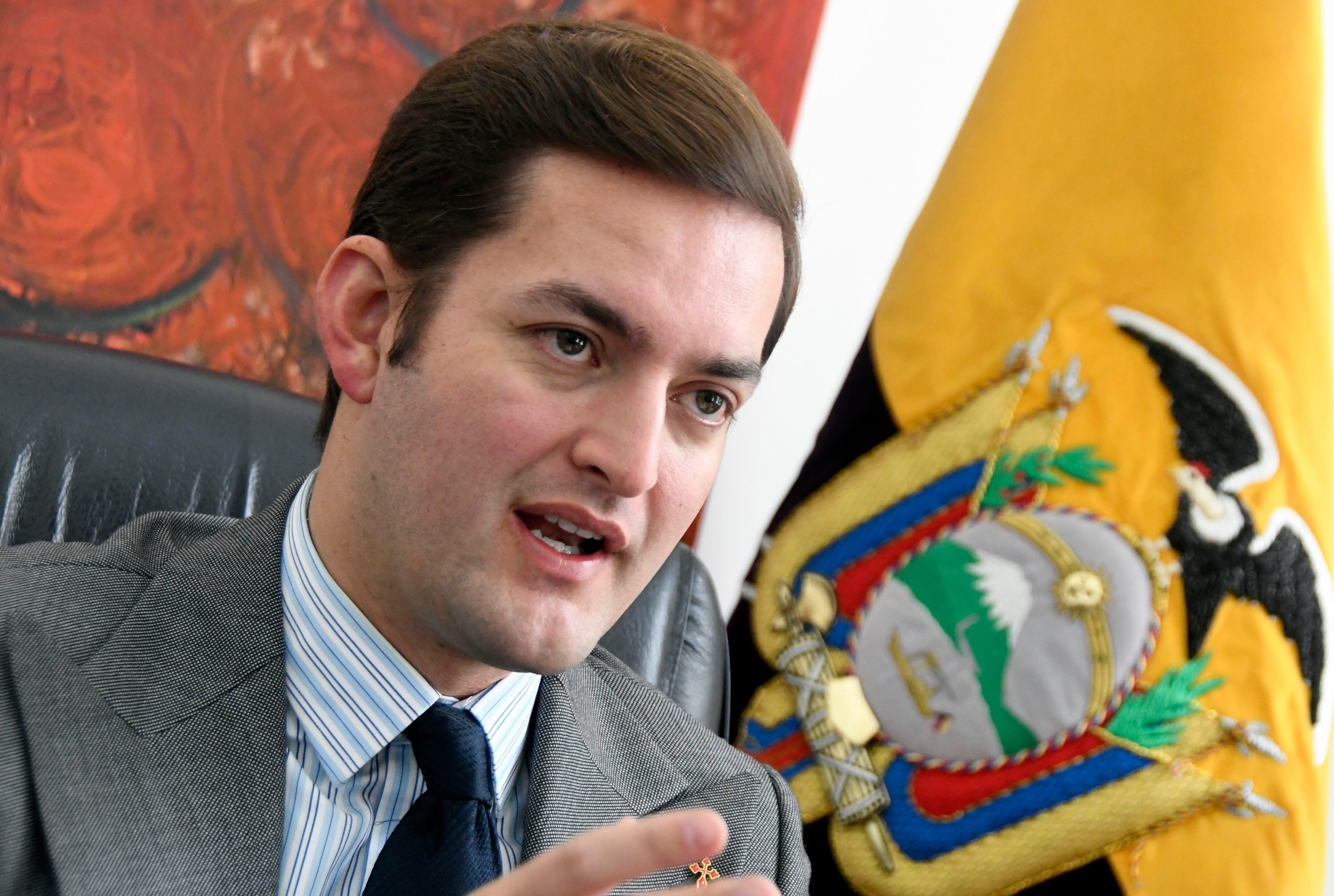 QUITO (25-04-2024).- Esteban Torres, viceministro de Gobierno . Carlos Granja Medranda / EL UNIVERSO
