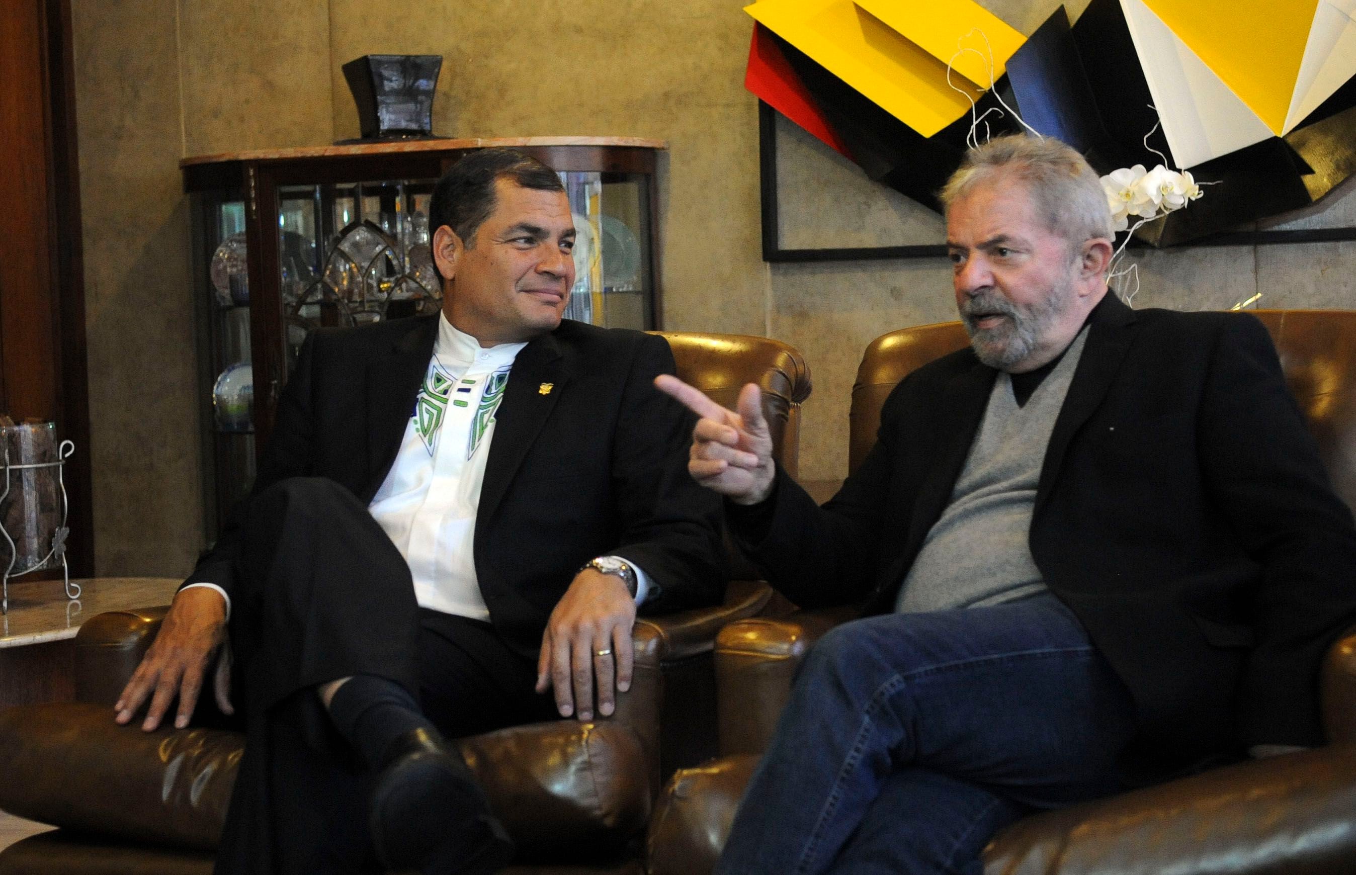 Rafael Correa y otras figuras de su partido celebran victoria de Lula da Silva en Brasil y aseguran que en Ecuador ‘la revancha popular será aún mayor’