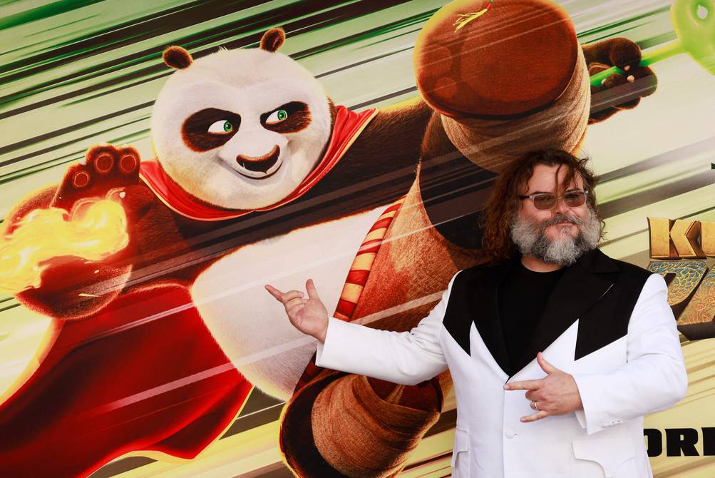Jack Black on Covering Britney Spears Song in 'Kung Fu Panda 4