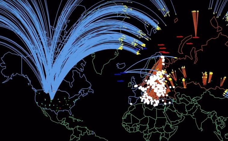 90 millones de muertos y heridos: el simulador que muestra cómo sería una guerra nuclear entre Rusia y la OTAN