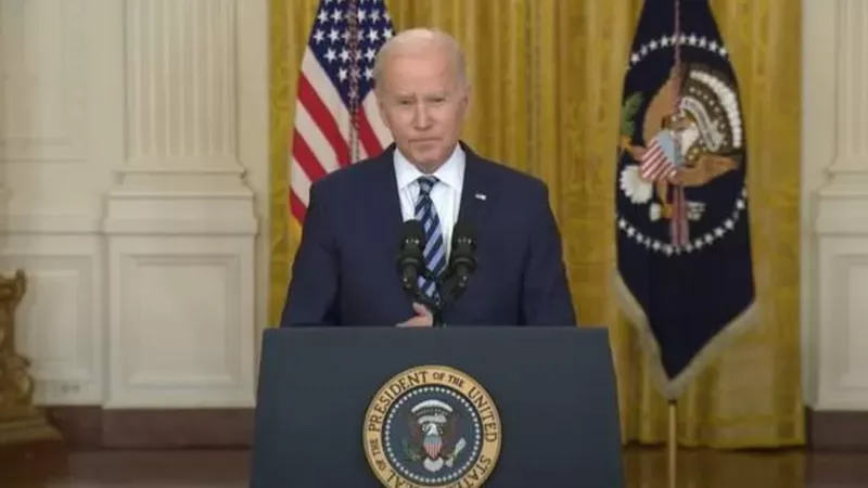El presidente estadounidense, Joe Biden, ha descartado enviar tropas de su país a Ucrania. Casa Blanca