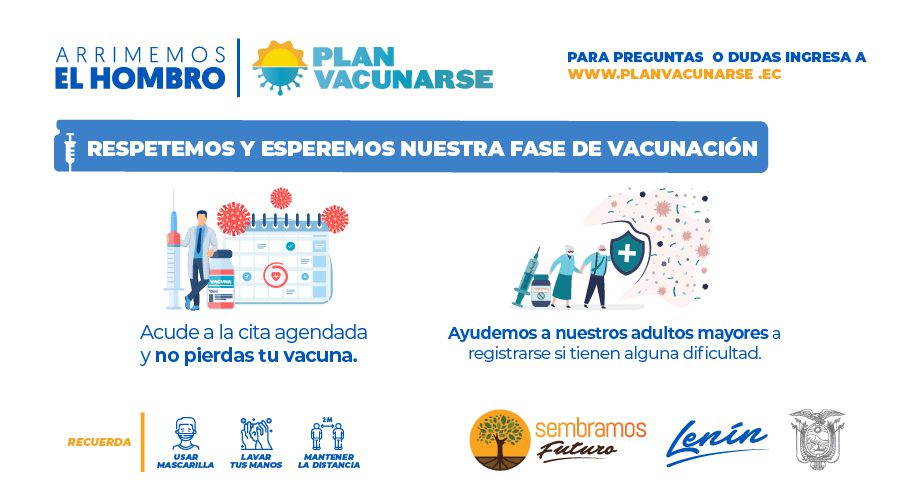 Paso a paso: Así puedes inscribirte para recibir la vacuna contra el coronavirus en Ecuador