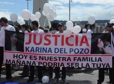 David Piña, uno de los sentenciados por la muerte de Karina del Pozo, estará en prelibertad 15 años