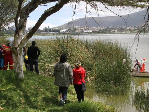 Por la muerte de colombiano hallado en la  laguna de Yahuarcocha se procesa a dos policías ecuatorianos