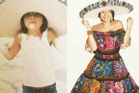 Así ha sido la evolución de Ángela Aguilar, la “niña chiquita” de Pepe Aguilar quien le enseñó a cantar desde los dos años