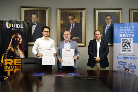 Convenio entre EL UNIVERSO y la Universidad Internacional de Ecuador apunta a fomentar acceso a la información verificada 