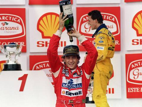 Ayrton Senna es el conductor más rápido en la historia de la F1