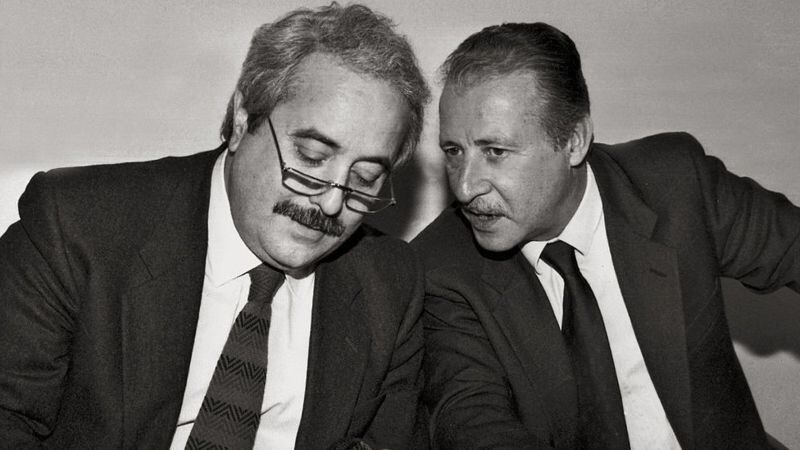 GETTY IMAGES Los fiscales Giovanni Falcone y Paolo Borsellino fueron asesinados a principios de la década de los 90 por la mafia.