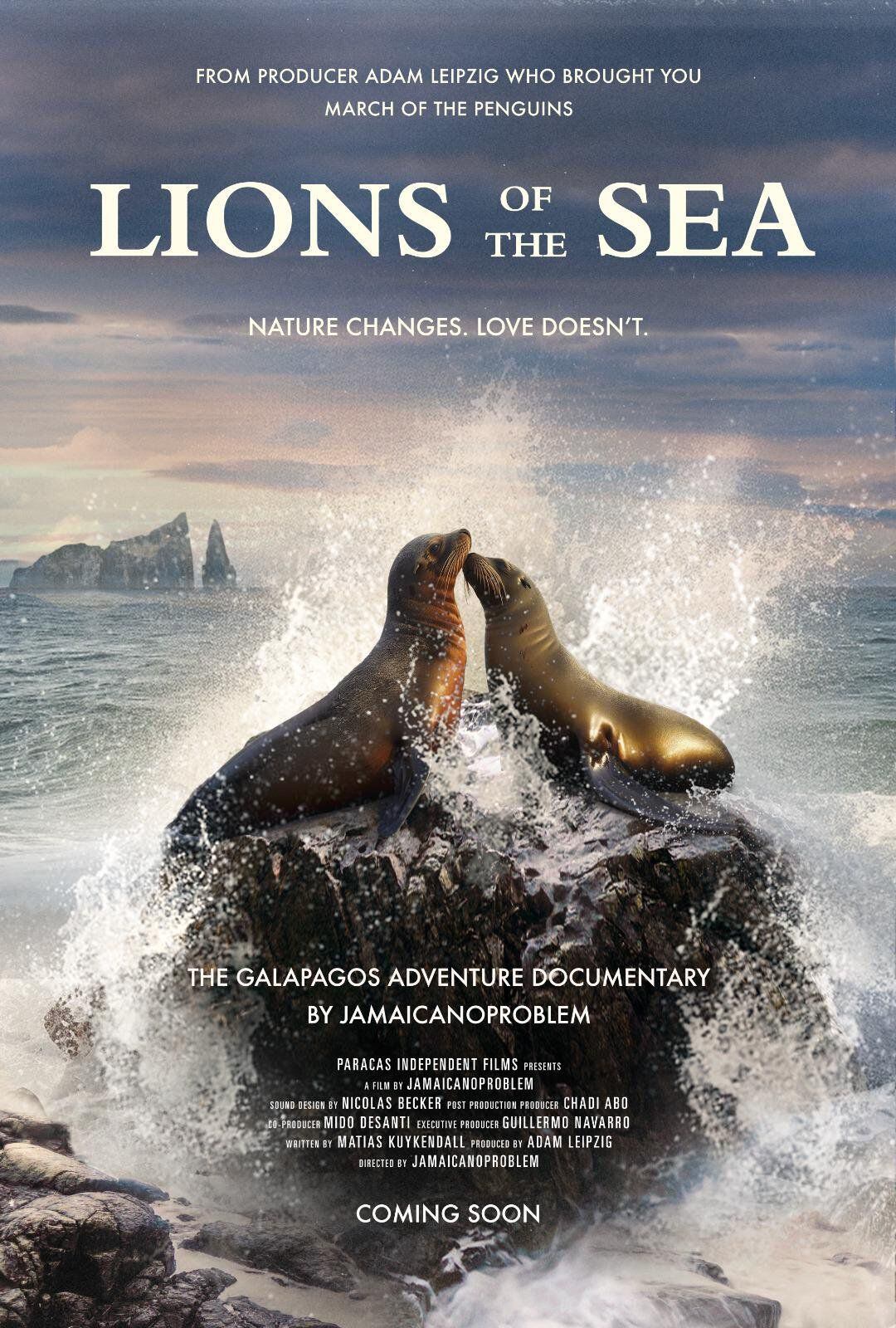Portada de 'Lions of the Sea'.