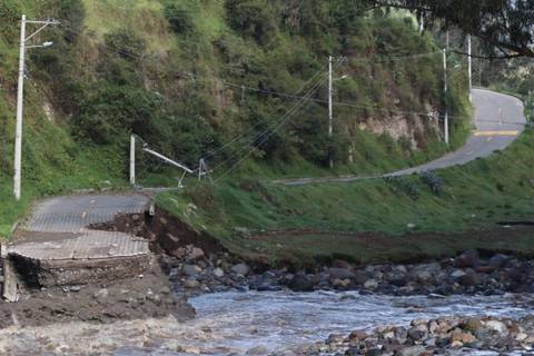 Estas son las afectaciones que dejaron las lluvias en Pichincha y Santo Domingo de los Tsáchilas