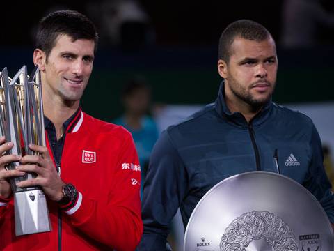 Djokovic derrota a Tsonga y logra su tercer Masters de Shanghai