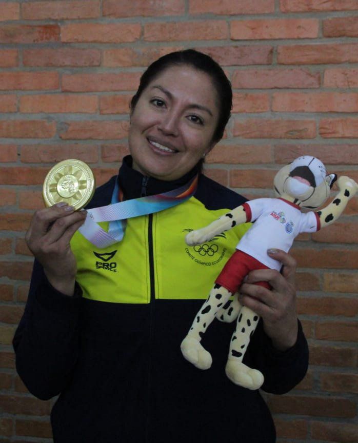 Diana Durango le da nueva presea dorada a Ecuador en los Juegos Suramericanos de Asunción