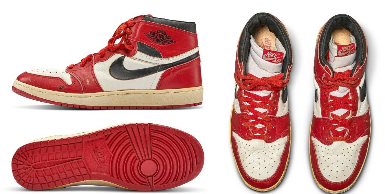 Primeros zapatos Air Jordan 1 usados por Michael Jordan se vendieron por  560 000 dólares, Otros Deportes, Deportes