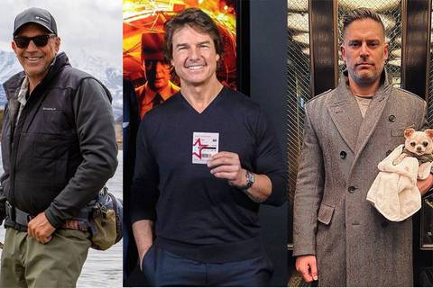 De Kevin Costner a Tom Cruise, quiénes son los actores de Hollywood que se separaron de sus famosas parejas y consolidaron nuevas relaciones en 2023 con mujeres 20 años menores