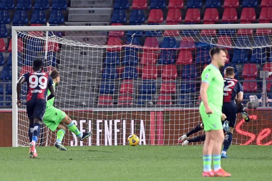 Lazio cae 2-0 ante Bolonia; Felipe Caicedo ingresó en el minuto 76 de juego  