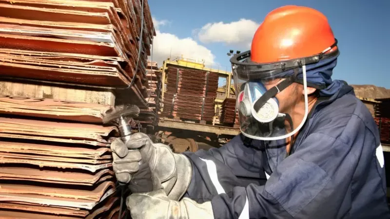 Chile es el mayor productor de cobre del mundo. GETTY IMAGES