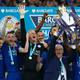 Leicester festeja el título de la Premier League con triunfo 3-1 sobre Everton