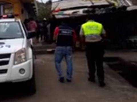 Hijo sospechoso de matar y enterrar a su padre en Riobamba